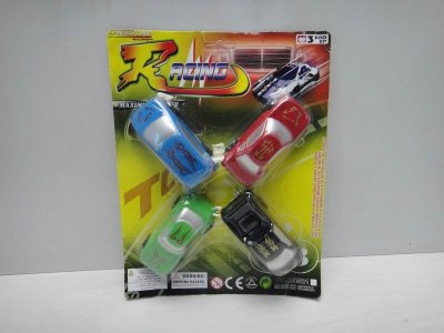 PULL BACK CAR 4ASST. - HP1019252