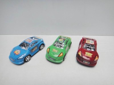PULL BACK CAR  BLUE/GREEN/RED - HP1019281