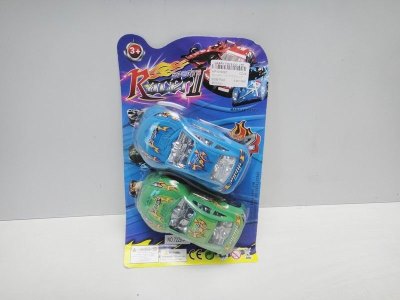 PULL BACK CAR 2PCS 3COLOUR - HP1019287