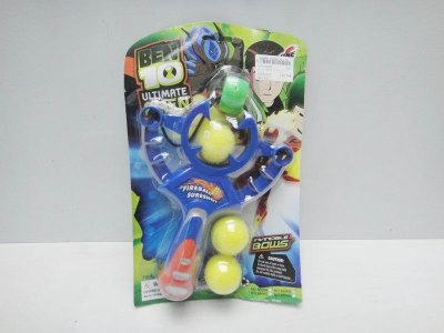 BEN10 SLINGSHOT PLAY  W/COTTON BALL - HP1019327