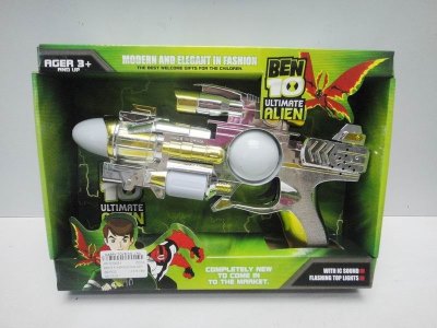 BEN10 FLASHGUN W/3LIGHT - HP1019331