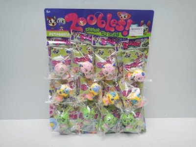 3.8CM DISTORTION BOMB W/CARD 12PCS/HANGING CARD - HP1019349