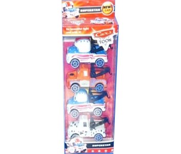 PULL BACK CAR 4PCS - HP1019353