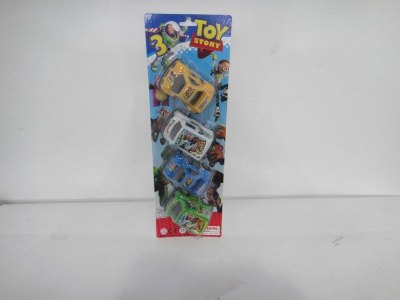 PULL BACK CAR 4PCS - HP1019369