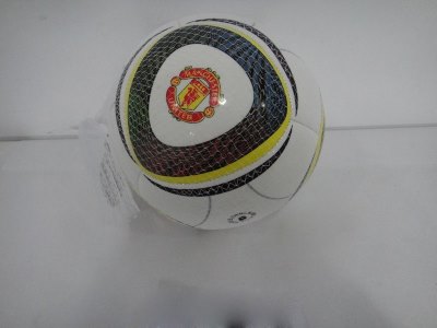 SOCCER BALL WHITE/BLUE/RED/YELLOW - HP1019387
