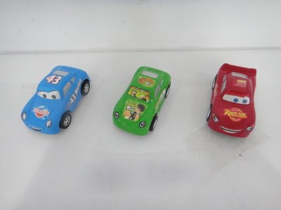 PULL BACK CAR 3ASST.RED/BLUE/GREEN - HP1019388