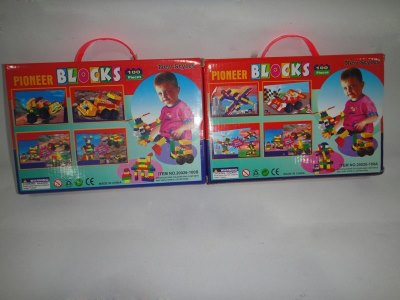 BLOCKS 100PCS 2ASST. - HP1019426