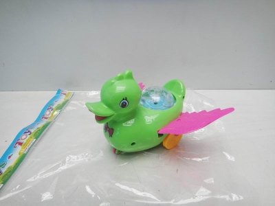 PULL LINE DUCK W/LIGHT RED/GREEN/YELLOW - HP1019495