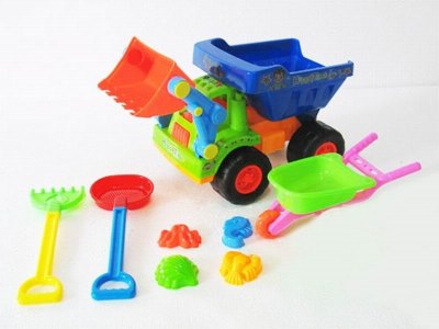 CONSTRUCTION TRUCK 8PCS - HP1019585