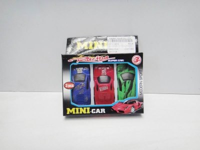 FREE WAY CAR 3PCS/DISPLAY BOX BLUE/RED/GREEN - HP1019639