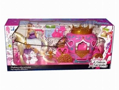HORSE CAR(1DOLL+ACCESSORE) - HP1019690