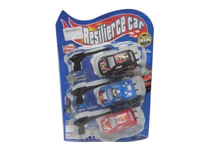 ELASTICITY CAR 3PCS RED/BLACK/BLUE - HP1019720