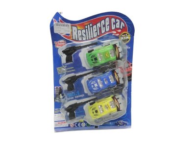 ELASTICITY CAR 3PCS BLUE/GREEN/YELLOW - HP1019724