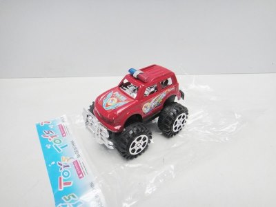 PULL BACK POLICE CAR W/PAINTING 6ASST. - HP1019744