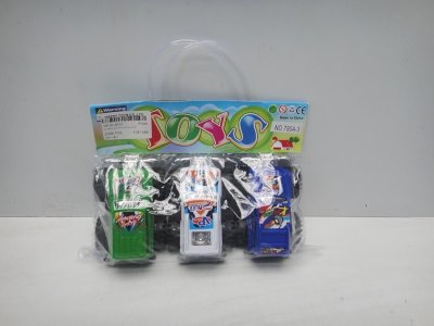 PULL BACK CAR W/PAINTING 3PCS 6ASST. - HP1019747