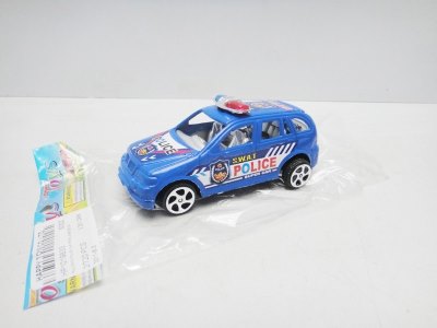 PULL BACK POLICE CAR RED/BLUE/WHITE/BLACK - HP1019833