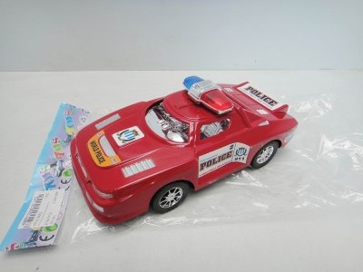 FRICTION POLICE CAR RED/WHITE/BLACK - HP1019852