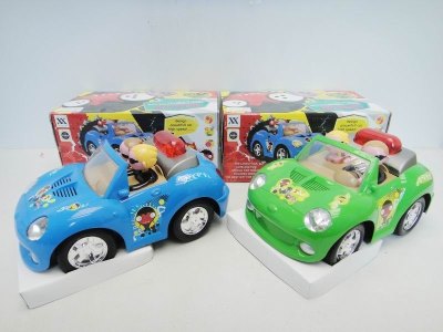 ELECTRIC CAR PINK/BLUE/GREEN - HP1019856