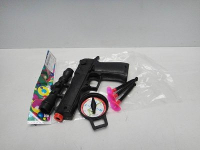 SOFT SHOOTING GUN W/COMPASS - HP1019868