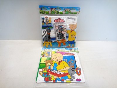 13CM SPONGE PUZZLE 6ASST. - HP1019895