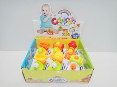 FRICTION CAR 6PCS/DISPLAY BOX - HP1019967