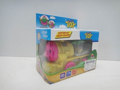 PULL LINE TRAIN W/LIGHT GREEN/RED/YELLOW - HP1019981