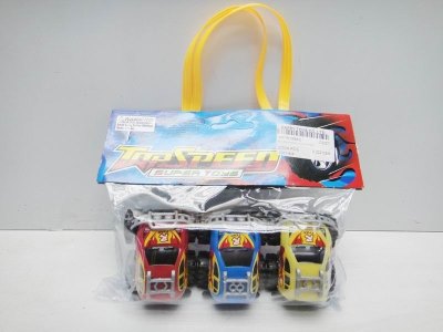 PULL BACK CONSTRUCTION CAR 3PCS  - HP1019982
