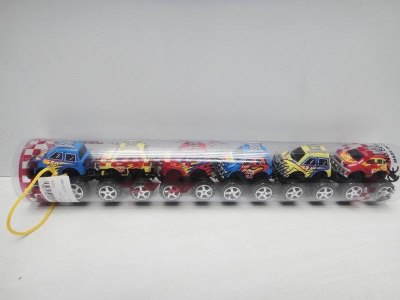 PULL BACK CONSTRUCTION CAR 6PCS  - HP1019985