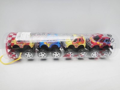 PULL BACK CONSTRUCTION CAR 4PCS  - HP1019986