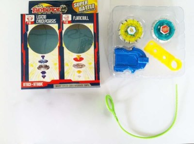 METAL BEYBLADE ALLOY TOP W/LAUNCHER (AMERICAN PACKING) 2ASST. - HP1020122