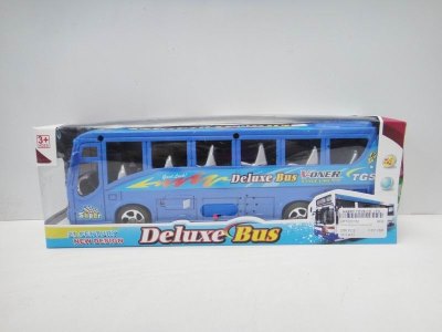 FRICTION BUS W/LIGHT & SOUND 2COLOR - HP1020150