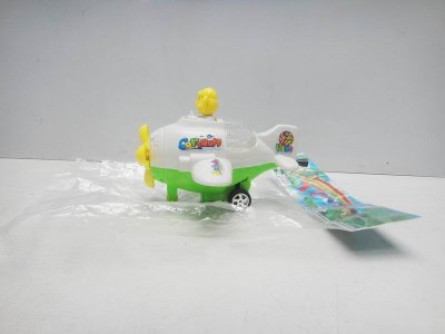 PULL LINE CARTOON PLANE W/CANDY HOLDER - HP1020263