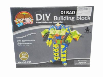3D MAGIC BUILDING BLOCK 4ASST. - HP1020275