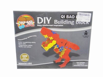 3D MAGIC BUILDING BLOCK 4ASST. - HP1020276