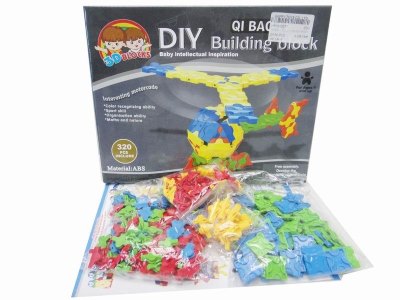 3D MAGIC BUILDING BLOCK 4ASST. - HP1020277