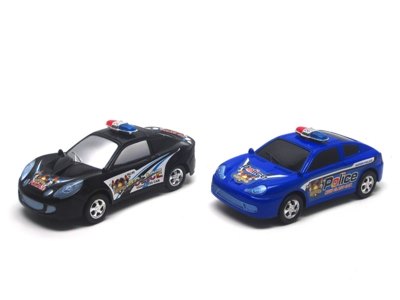 FRICTION POLICE CAR BLACK/BLUE - HP1020301