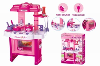 Multifunctional kitchen table set with light and music - HP1020333