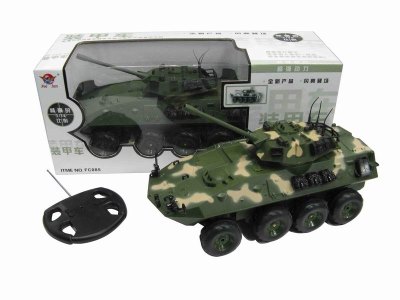 4 FUNCTION R/C CAR GREEN/MILITARY - HP1020338