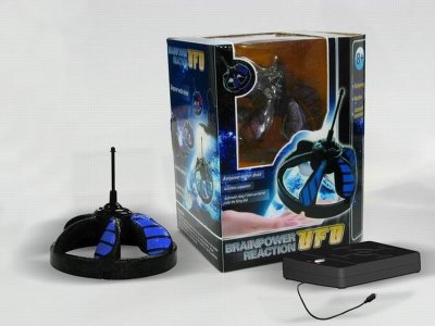 2FUNCTION R/C INFRARED FLYING SAUCER W/LIGHT & BATTERYCASE BLUE/RED/PURPLE - HP1020340