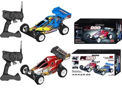 1：10 4 FUNCTION R/C MODEL CAR W/CHERGER INCLUDED BATTERY BLUE/RED - HP1020342