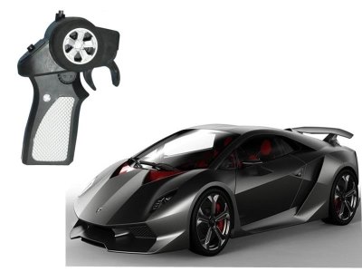 4 FUNCTION R/C CAR  BLACK/GRAY - HP1020351