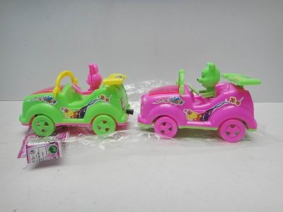 PULL LINE CAR W/LIGHT 2ASST - HP1020412