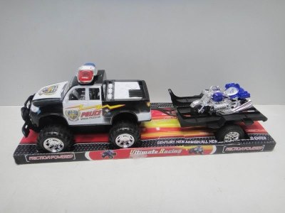 FRICTION POLICE CAR W/MOTOR - HP1020416