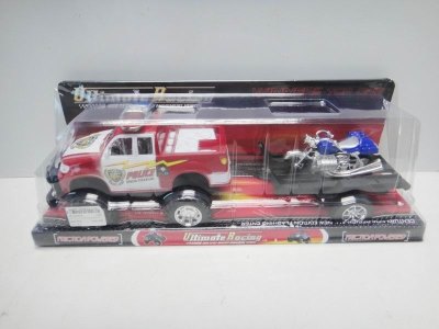 FRICTION POLICE CAR W/MOTOR - HP1020418