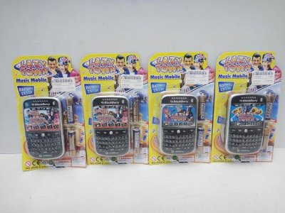LAZY TOWN CELLPHONE(PAINTING) W/MUSIC INCLUDED BATTERY 4ASST - HP1020421