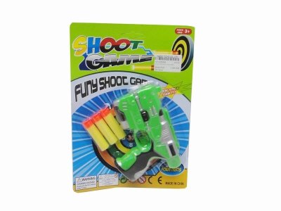 EVA SOFT SHOOTING GUN ORANGE/GREEN - HP1020426