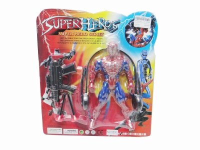 SPIDERMAN W/SOFT SHOOTING GUN & EARPHONES & LIGHT - HP1020562