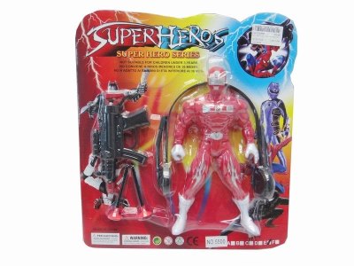 ROBOT W/SOFT SHOOTING GUN & EARPHONES & LIGHT - HP1020566
