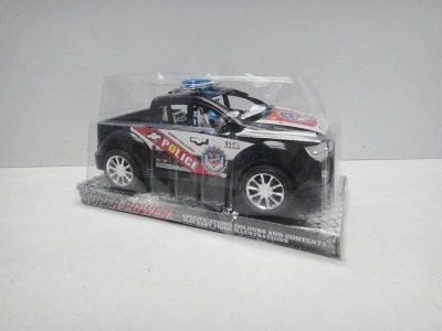 FRICTION PAINTING POLICE CAR RED/BLACK/BLUE - HP1020582