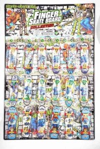 SMURFS FINGER SKATE BOARD 18PCS - HP1020666